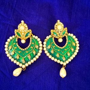 Peacock earing